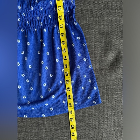 MyStyle | Blue Floral Print MIni Dress - Picture 6 of 6